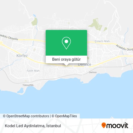 Kodel Led Aydinlatma harita