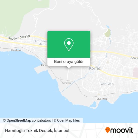Hamitoğlu Teknik Destek harita