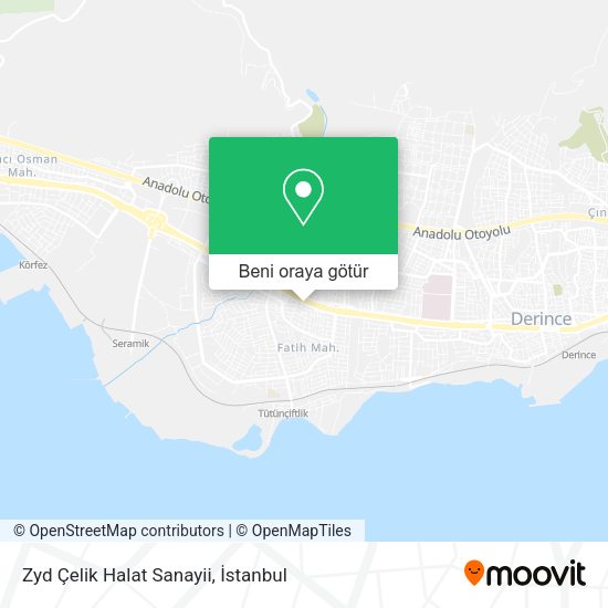 Zyd Çelik Halat Sanayii harita