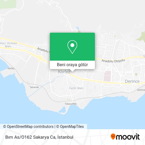Bım As/O162 Sakarya Ca harita