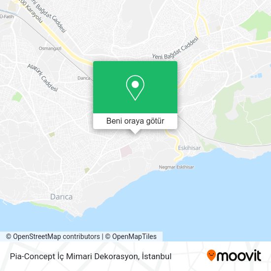 Pia-Concept İç Mimari Dekorasyon harita