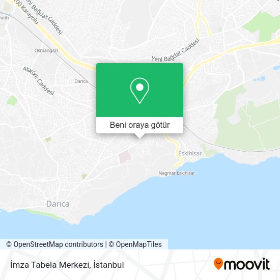 İmza Tabela Merkezi harita