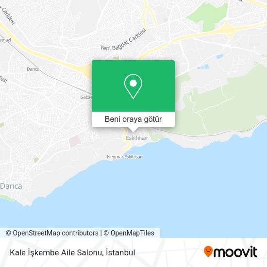 Kale İşkembe Aile Salonu harita