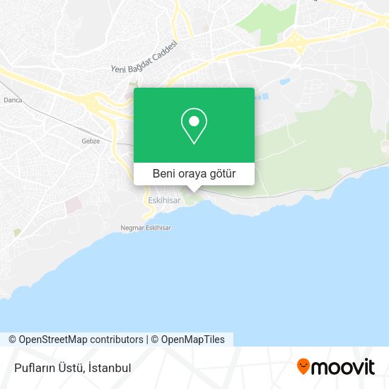 Pufların Üstü harita