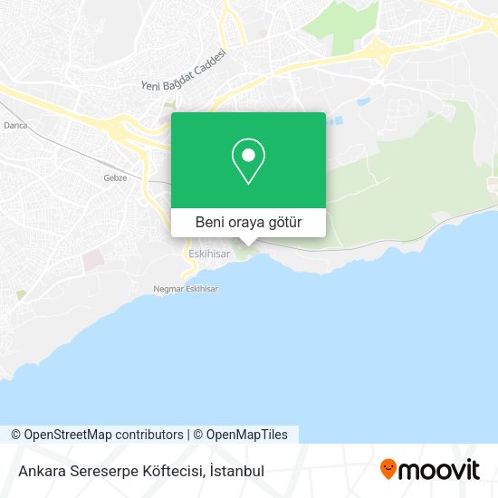 Ankara Sereserpe Köftecisi harita