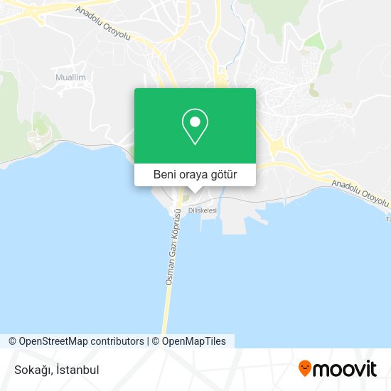 Sokağı harita