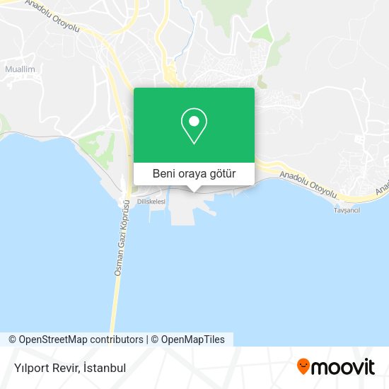 Yılport Revir harita
