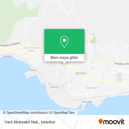 Varli Akaryakit Nak. harita