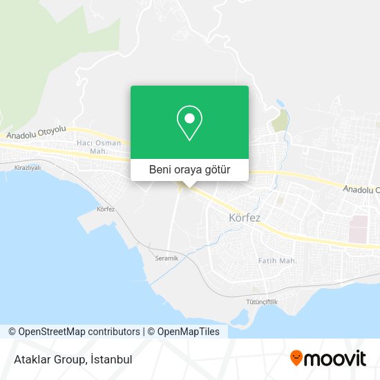 Ataklar Group harita