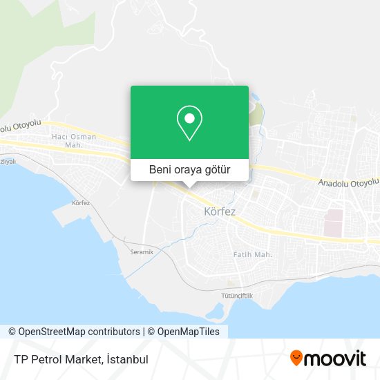 TP Petrol Market harita