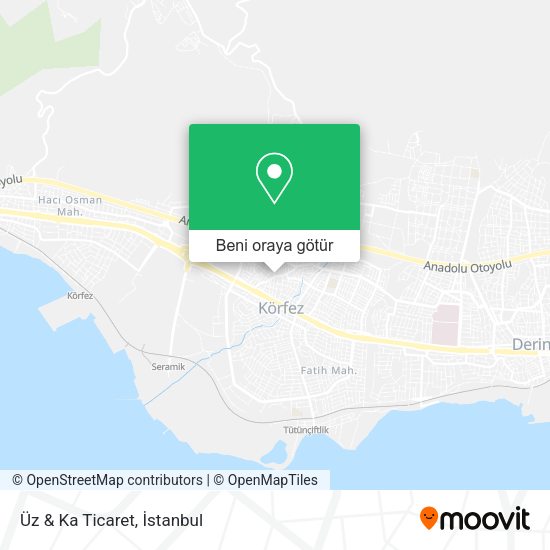 Üz & Ka Ticaret harita