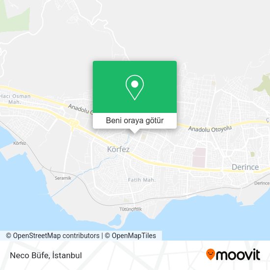 Neco Büfe harita