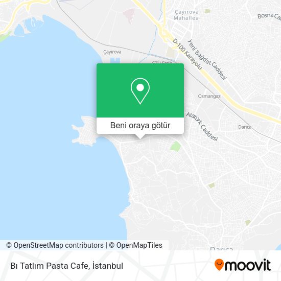Bı Tatlım Pasta Cafe harita