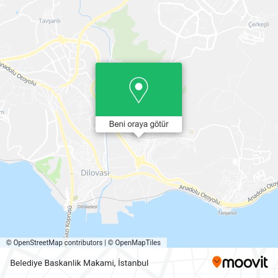Belediye Baskanlik Makami harita