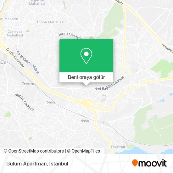 Gülüm Apartman harita