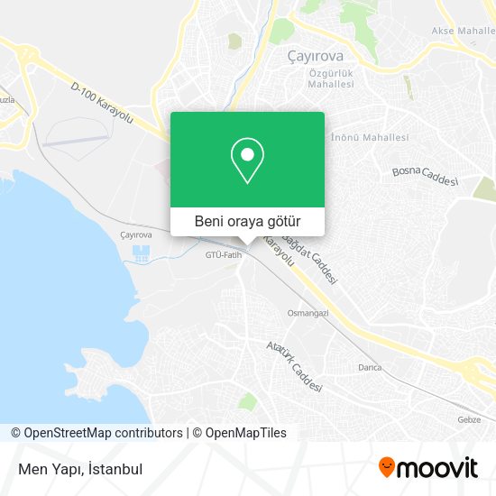 Men Yapı harita