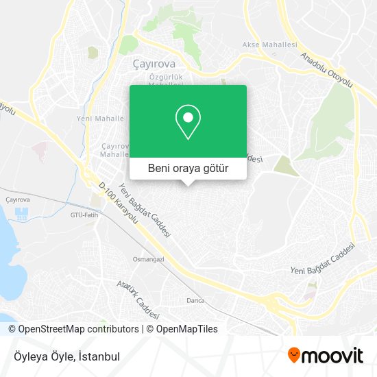 Öyleya Öyle harita