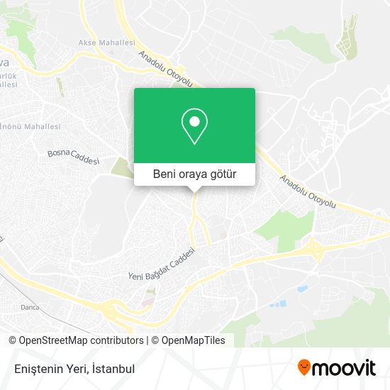 Eniştenin Yeri harita