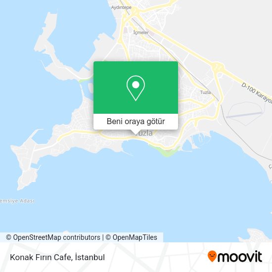 Konak Fırın Cafe harita