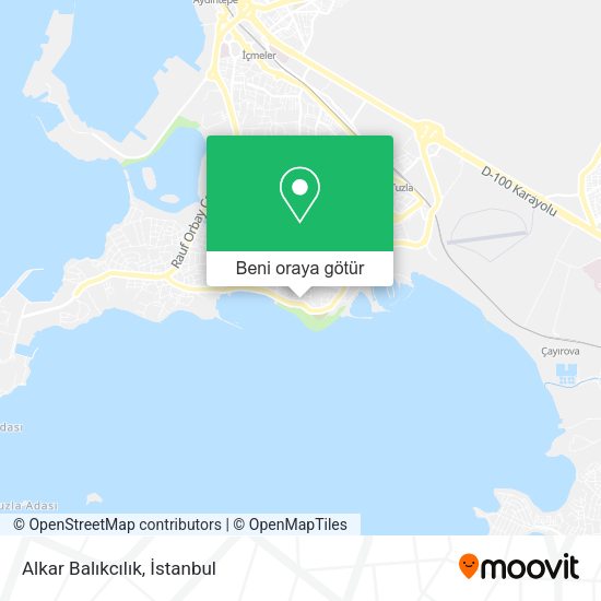 Alkar Balıkcılık harita