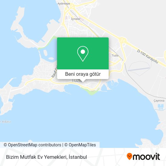 Bizim Mutfak Ev Yemekleri harita