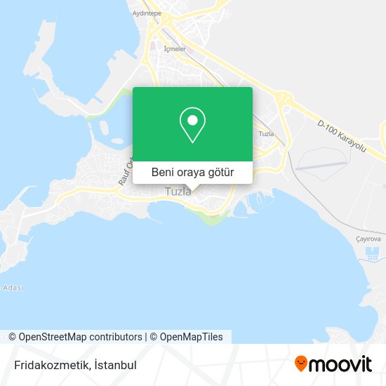 Fridakozmetik harita