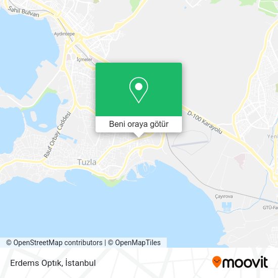 Erdems Optık harita