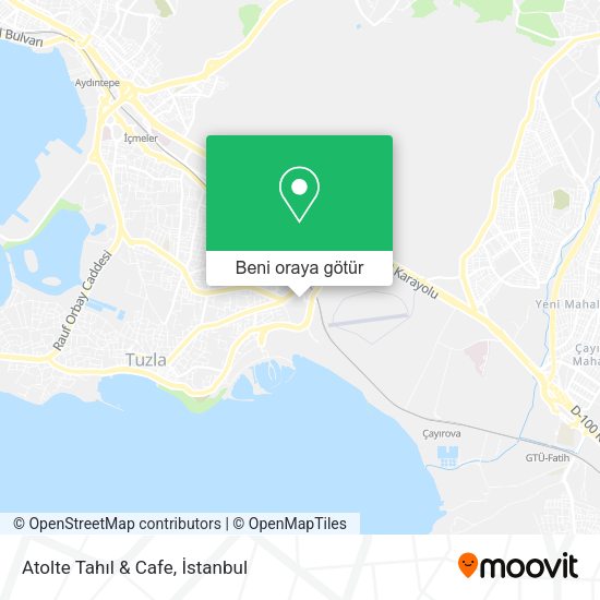Atolte Tahıl & Cafe harita
