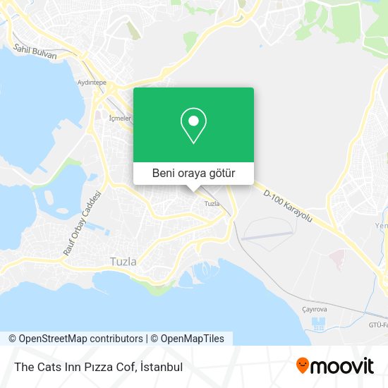 The Cats Inn Pızza Cof harita