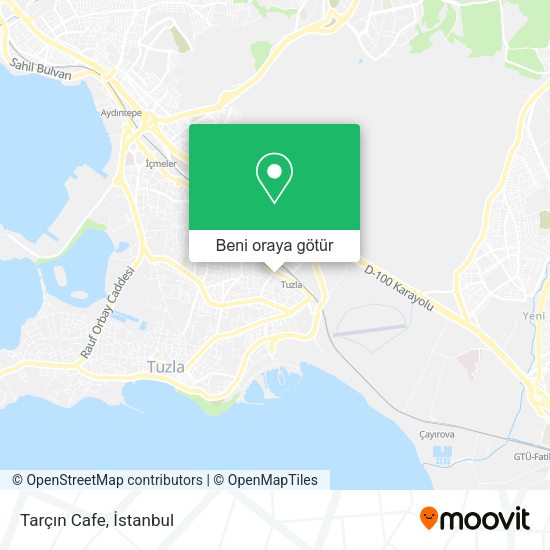 Tarçın Cafe harita