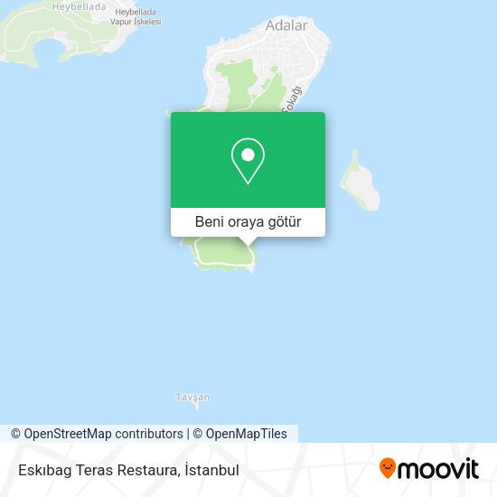 Eskıbag Teras Restaura harita