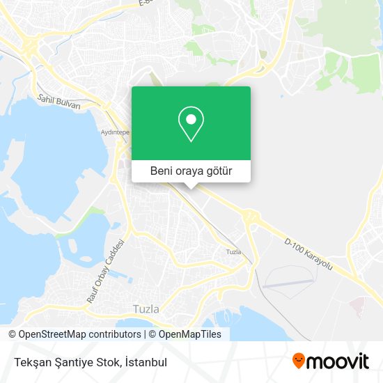 Tekşan Şantiye Stok harita