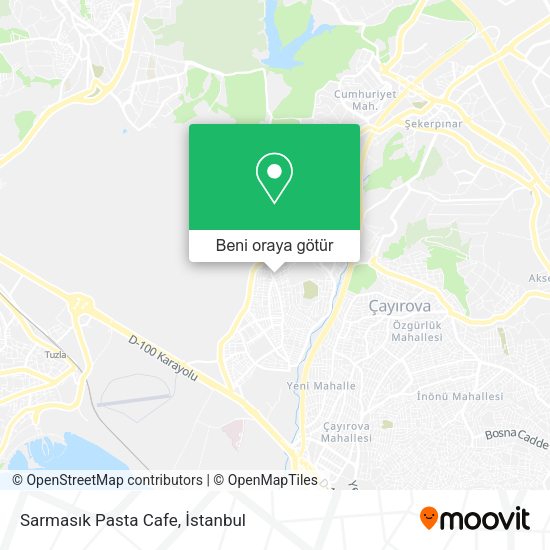 Sarmasık Pasta Cafe harita