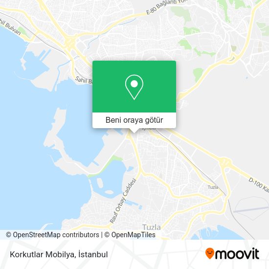 Korkutlar Mobilya harita