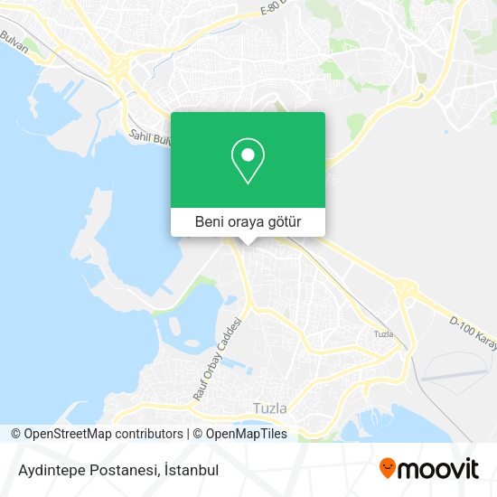 Aydintepe Postanesi harita