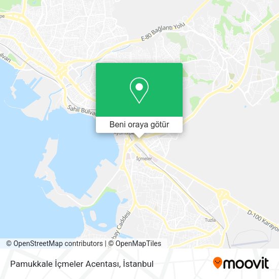 Pamukkale İçmeler Acentası harita