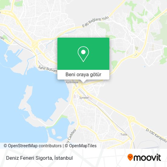 Deniz Feneri Sigorta harita