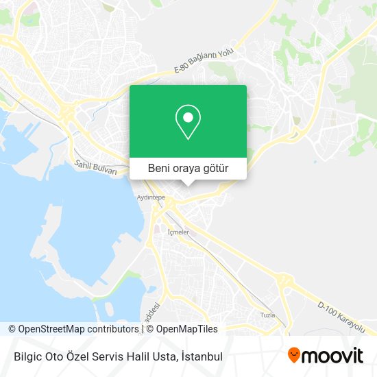 Bilgic Oto Özel Servis Halil Usta harita