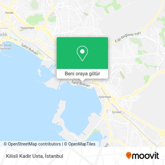 Kilisli Kadir Usta harita