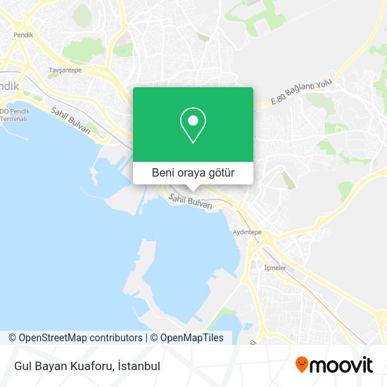 Gul Bayan Kuaforu harita