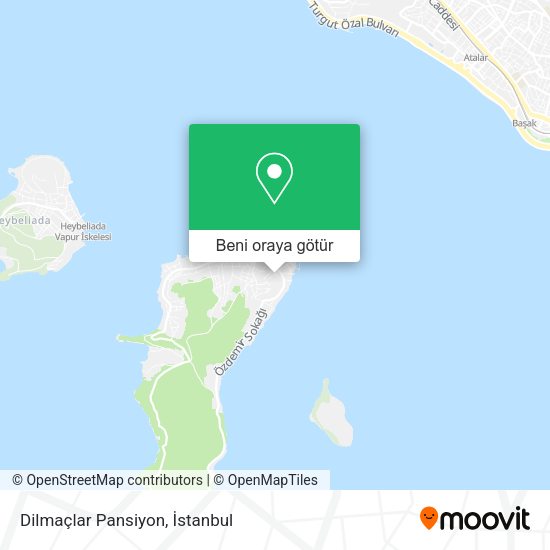 Dilmaçlar Pansiyon harita