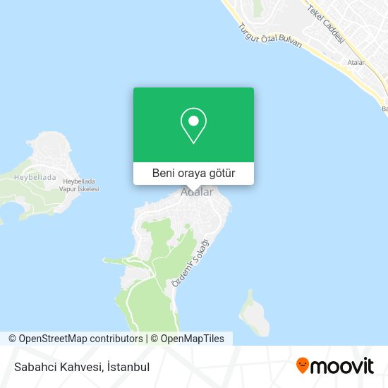 Sabahci Kahvesi harita