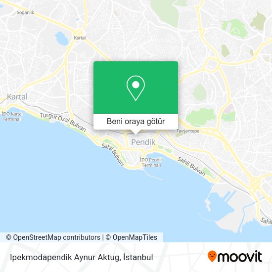 Ipekmodapendik Aynur Aktug harita