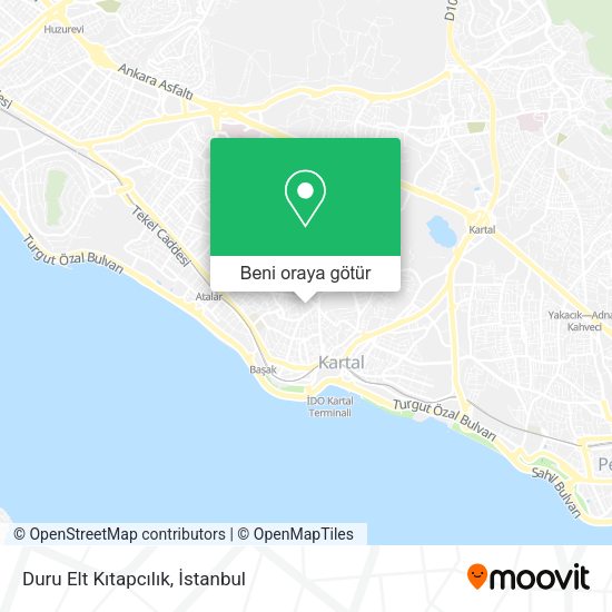 Duru Elt Kıtapcılık harita