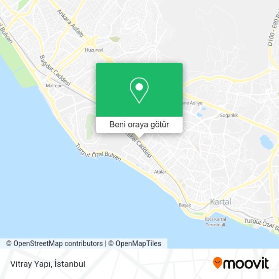 Vitray Yapı harita