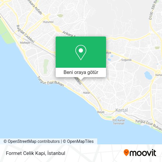 Formet Celik Kapi harita
