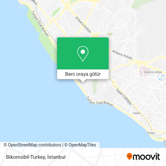 Bikomobil-Turkey harita