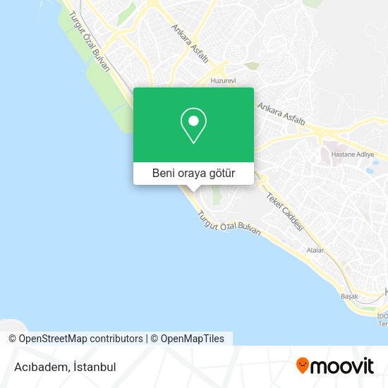 Acıbadem harita