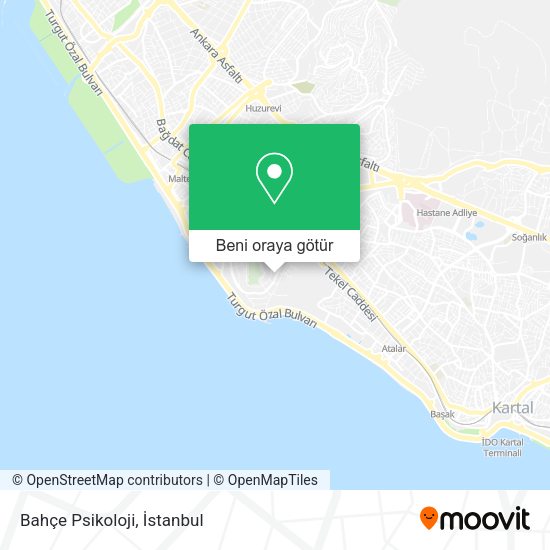 Bahçe Psikoloji harita
