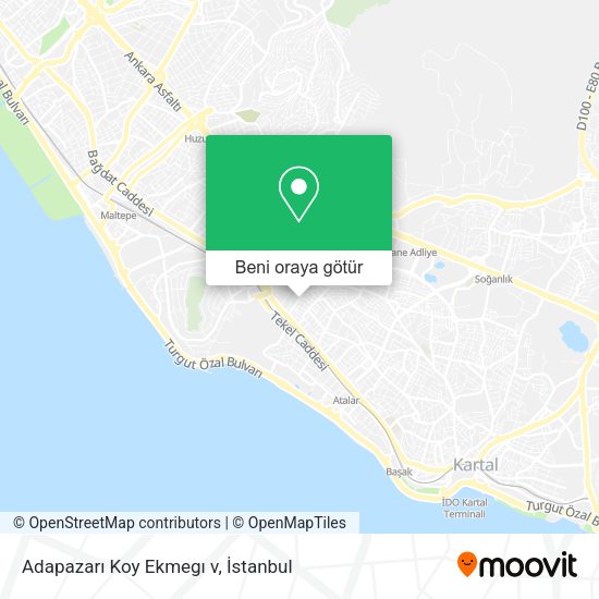Adapazarı Koy Ekmegı v harita